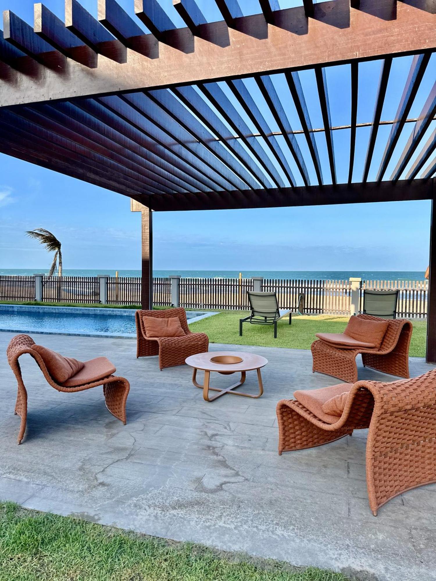 Casa Alto Padrao Beira Mar Ao Lado Do Zorah Beach Trairi - Flecheiras Luaran gambar